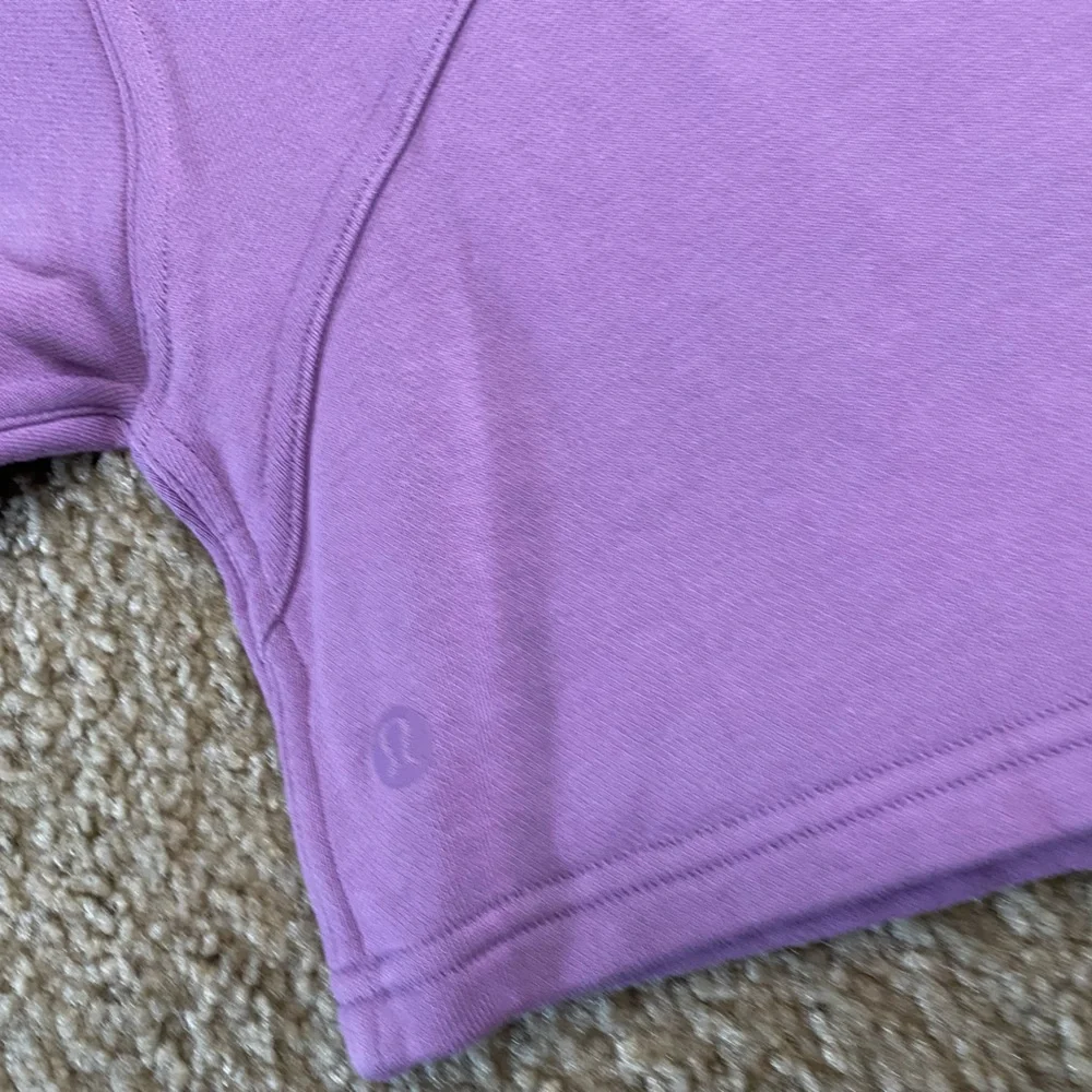 NWOT Lululemon All Yours Cropped Hoodie Wisteria Purple